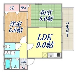 ターナウエストの物件間取画像